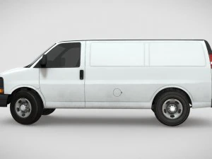 gmc savana van 3D Model