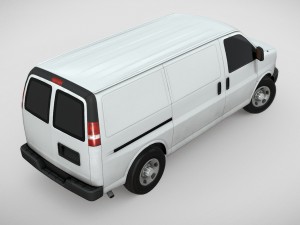 gmc savana van 3D मॉडल