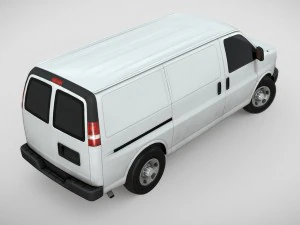 gmc savana van 3D Model