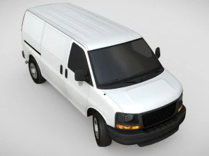 gmc savana van 3D Model