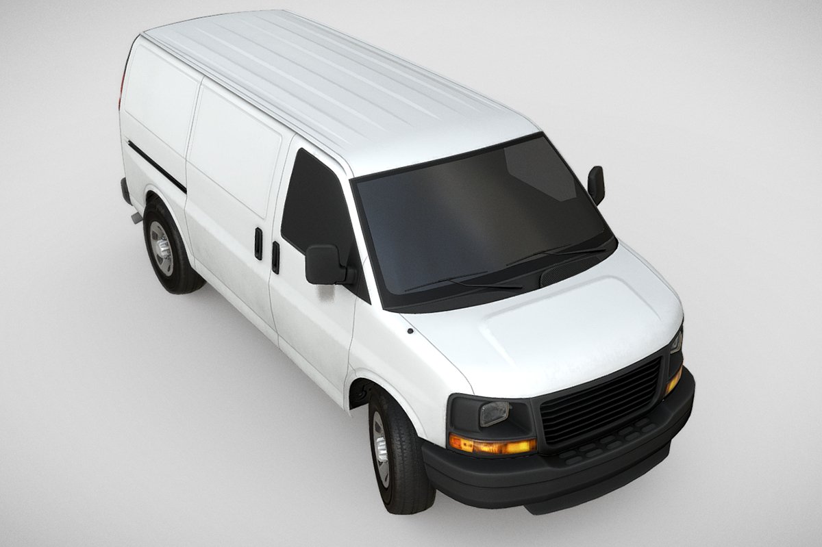 Van model. GMC Savana 2014. GMC Savana 3d model. GMC van модель. GMC Savana модель.