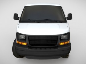 gmc savana van 3D मॉडल