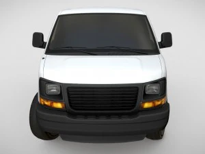 gmc savana van 3D Model