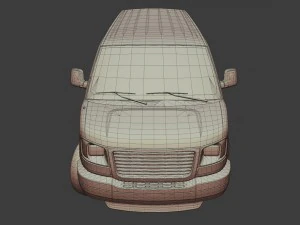 gmc savana van 3D Model