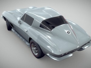 chevrolet corvette 1967 3D-Modell