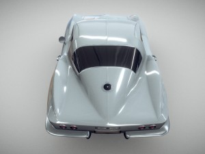 chevrolet corvette 1967 3D-Modell