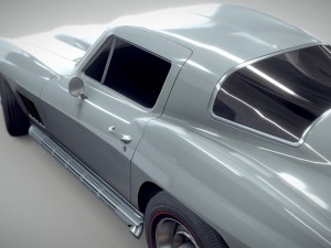 chevrolet corvette 1967 3D-Modell