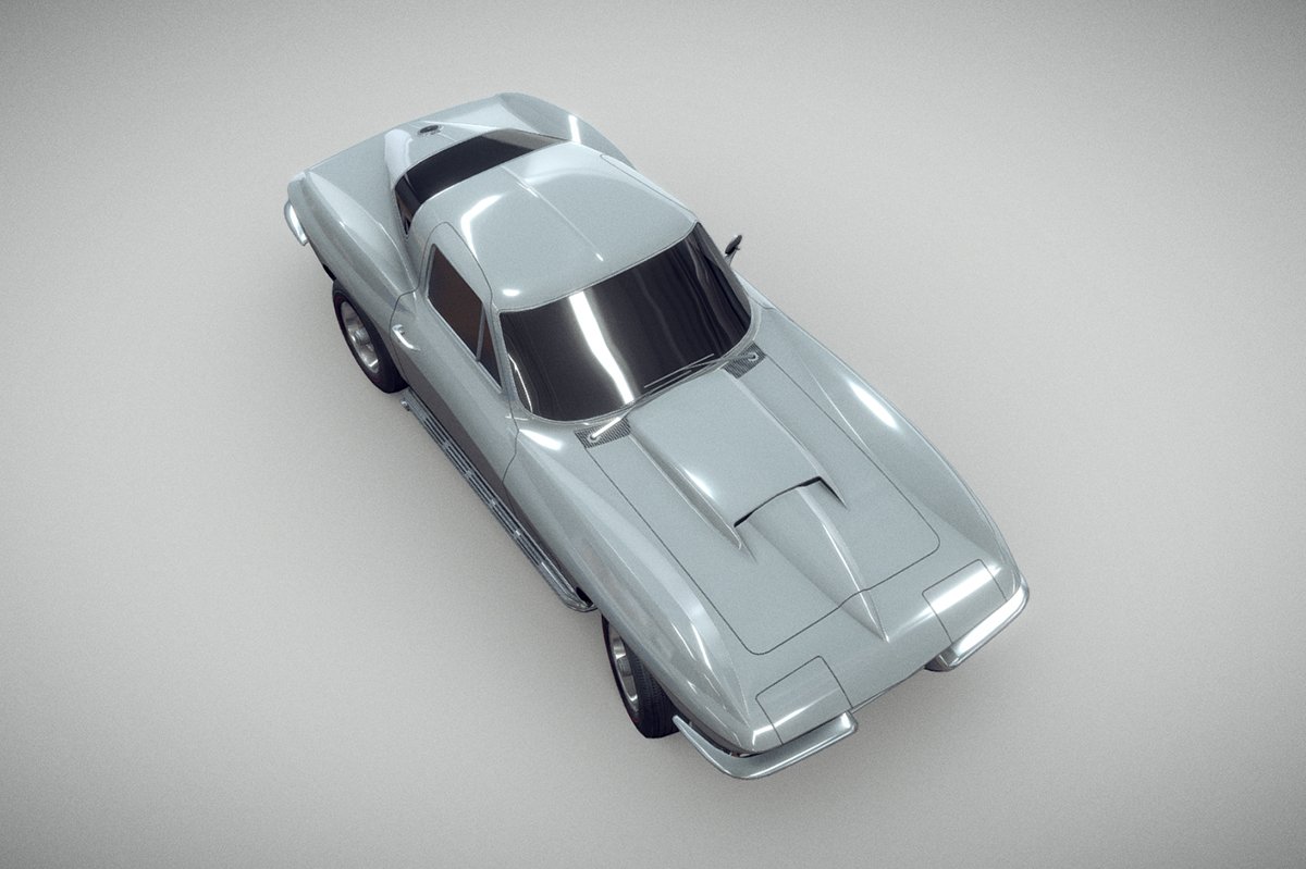 3d модель chevrolet