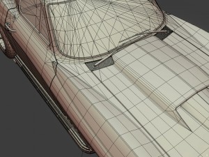 chevrolet corvette 1967 3D-Modell