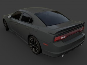 dodge charger 3D Модель