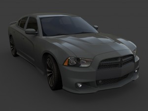 dodge charger 3D Модель