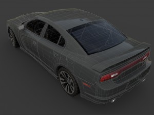dodge charger 3D Модель