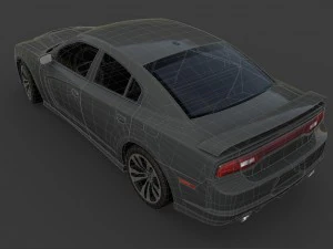 dodge charger 3D Model