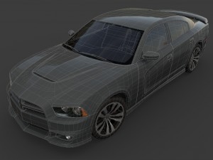 dodge charger 3D Модель