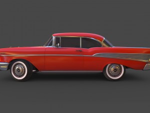 chevrolet bel air 1957 3Dモデル