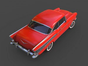 chevrolet bel air 1957 3D Model