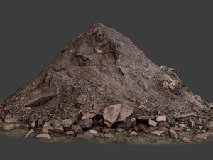 garbage pile 3D Model