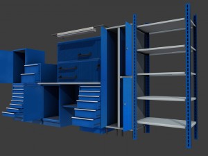 workbench Model 3D