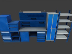 workbench Model 3D