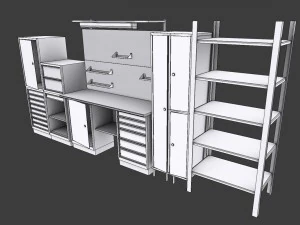 workbench 3D Model