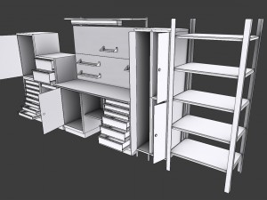 workbench Model 3D