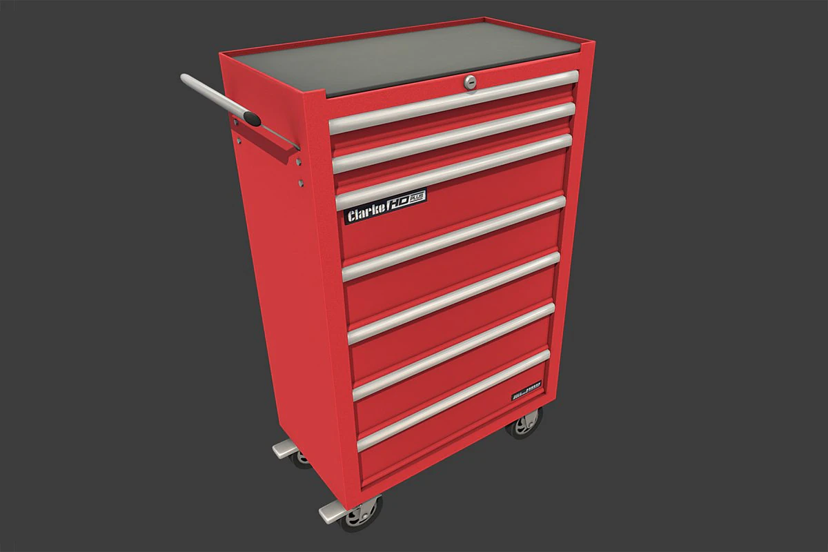toolchest 3D Model .c4d .max .obj .3ds .fbx .stl .blend 