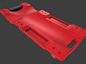 car creeper 3D Model