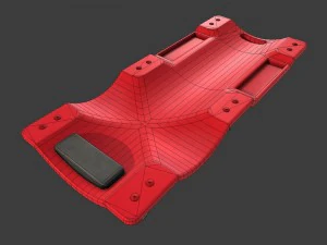 car creeper 3D Model