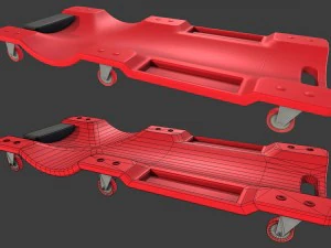 car creeper 3D Model