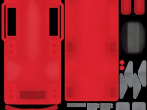 car creeper 3D Model