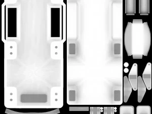 car creeper 3D Model