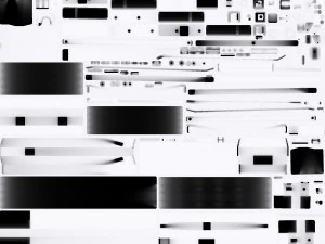 grue &agrave; moteur Modèle 3D