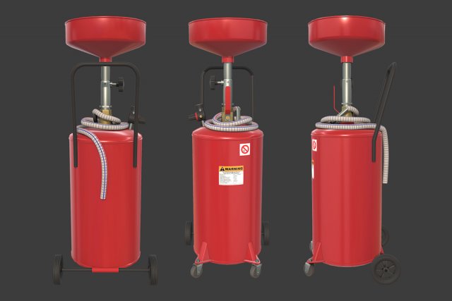 oil collector Modelo 3D .c4d .max .obj .3ds .fbx .stl .blend 