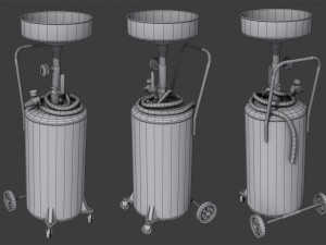 oil collector Modelo 3D