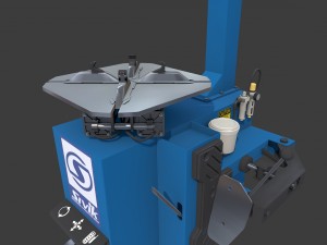 tire changer machine 3D 模型