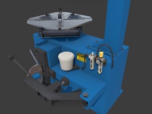 tire changer machine 3D 模型