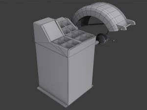 tire balancing machine 3D Model