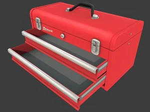 オートサービス小道具パック 3Dモデル