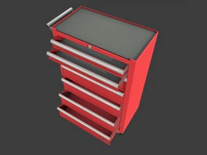 オートサービス小道具パック 3Dモデル