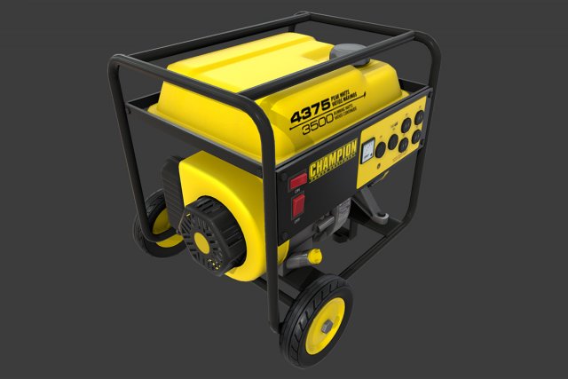 generator 3D Model .c4d .max .obj .3ds .fbx .stl .blend 