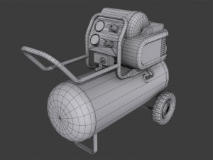 air compressor 3D Model