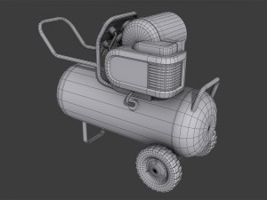 air compressor 3D Model