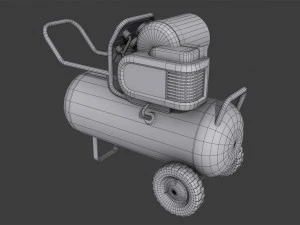 air compressor 3D Model