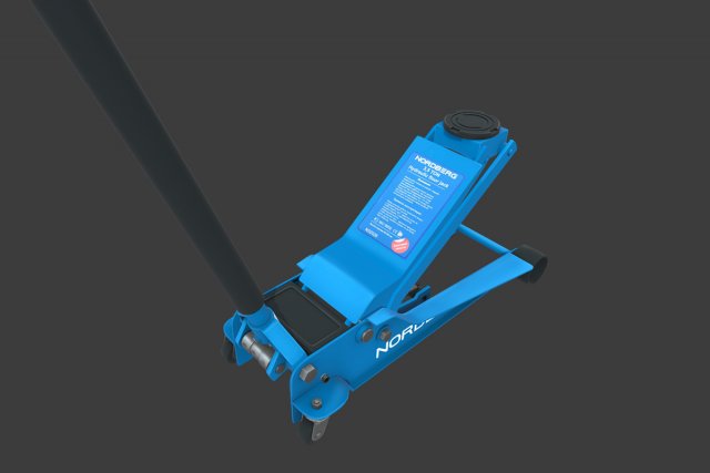 car jack 3D Модель .c4d .max .obj .3ds .fbx .stl .blend 