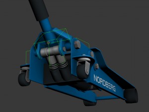 car jack 3D Модель
