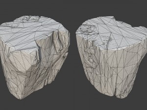 stump Model 3D