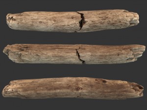 broken stick 3Dモデル