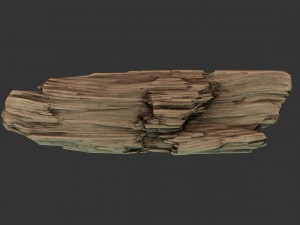 wooden plank debris 3D Модель