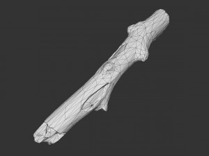 stick piece 3D Model