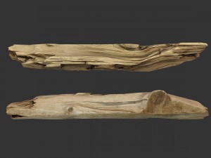 broken plank 3D Model